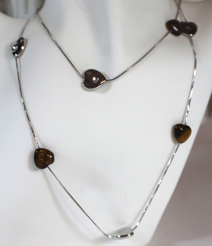 Golden Aura Tiger Eye Necklace