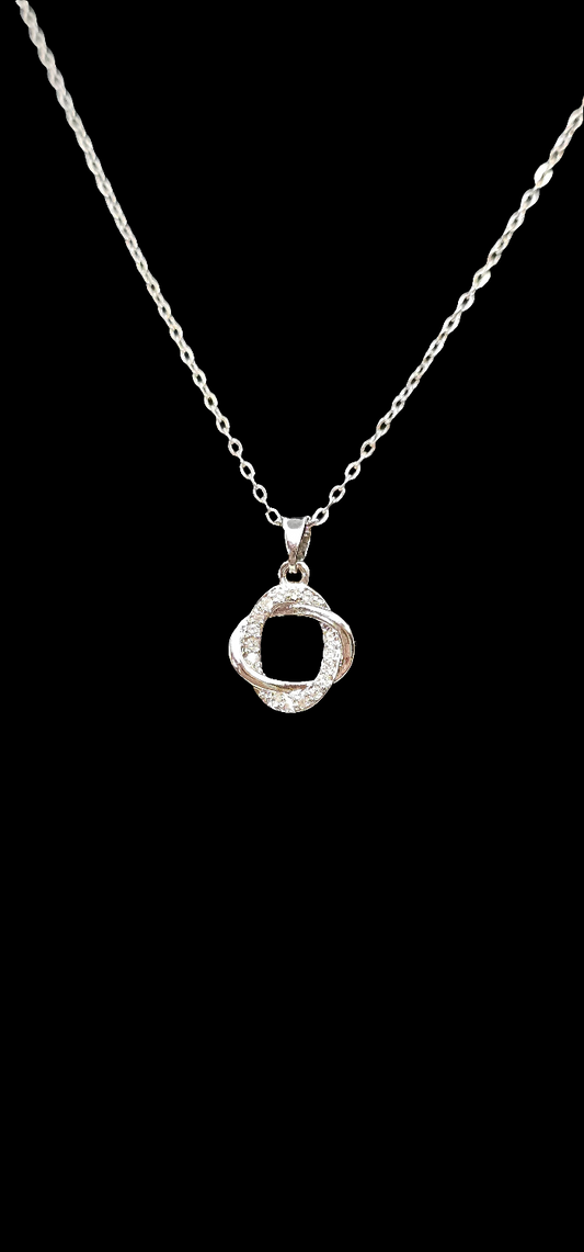 925 STERLING RINGS NECKLACE
