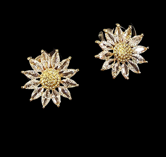 SUNFLOWER EARRRINGS