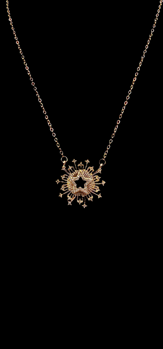 STAR BURST NECKLACE