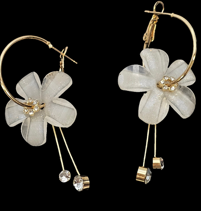 TROPICAL FLOWER EARRINGS