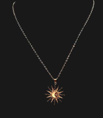 SUN AND MOON NECKLACE