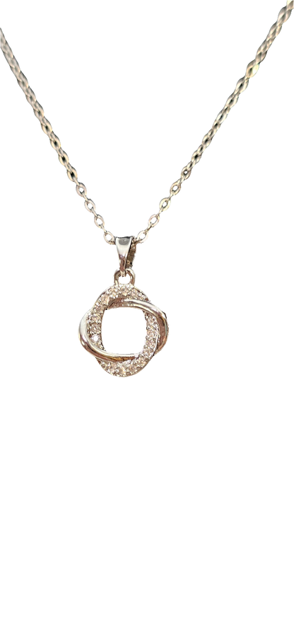 925 STERLING RINGS NECKLACE