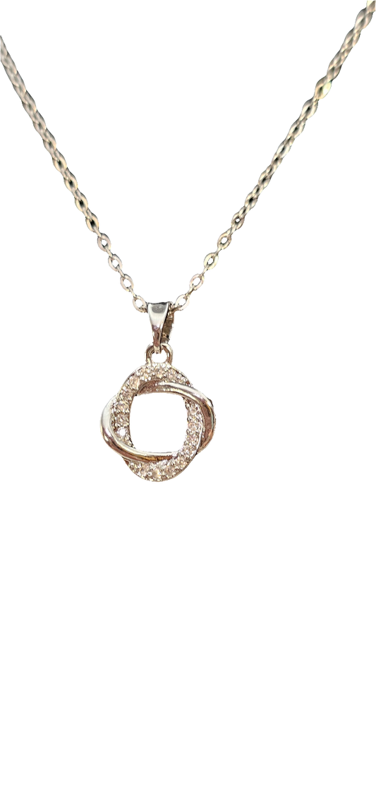 925 STERLING RINGS NECKLACE