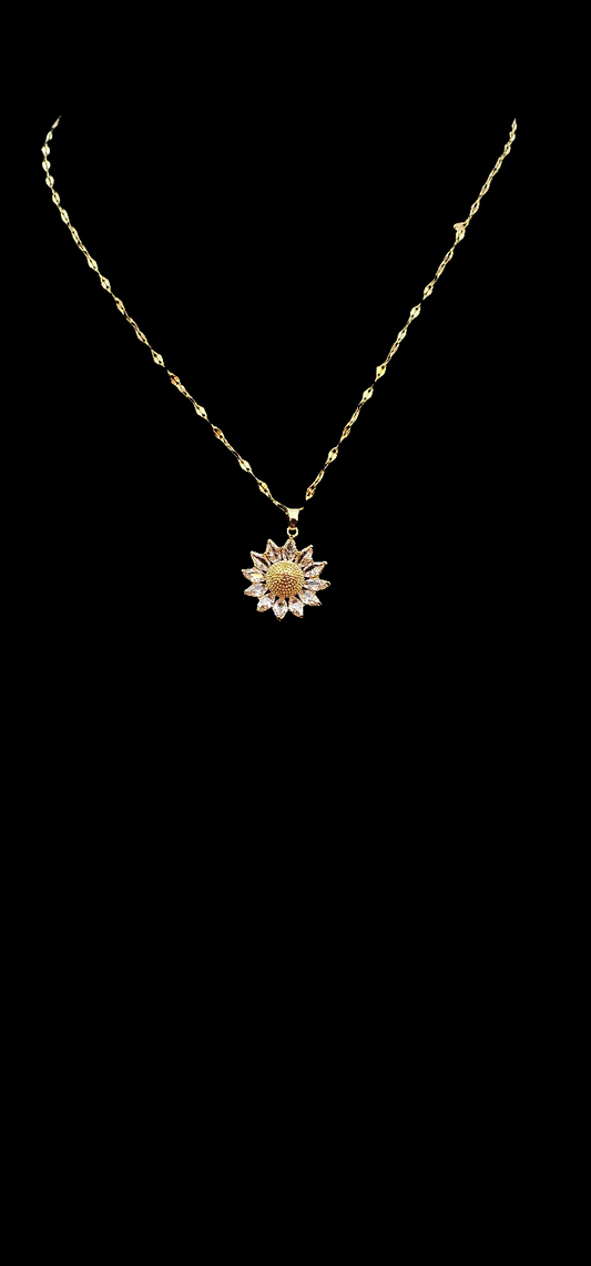 SUNFLOWER NECKLACE