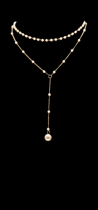 PEARL DROP NECKLACE