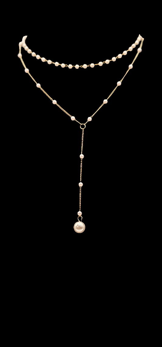 PEARL DROP NECKLACE